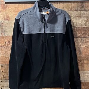 Le Tigre 1/4 zip fleece pullover Shirt men's large